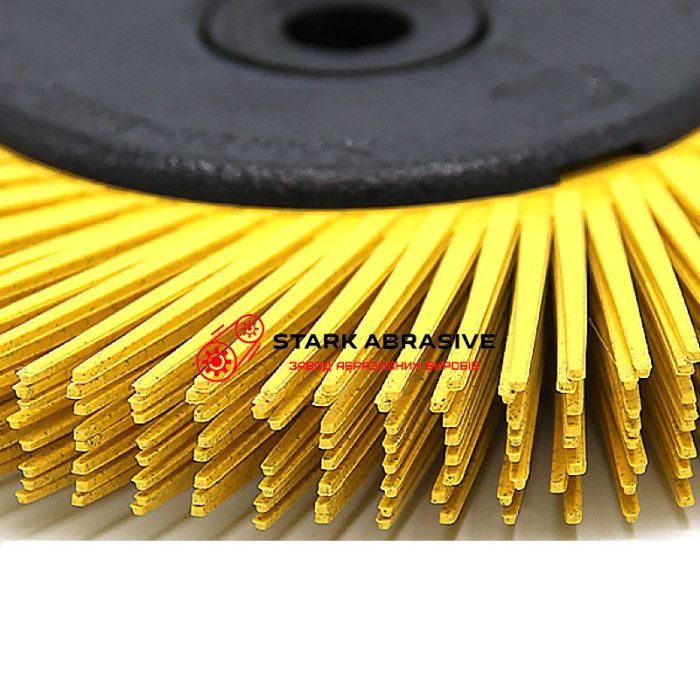Радиальна щітка 3M™ Scotch-Brite™ (3М Скотч-брайт) BB-ZB (152х11х25) Р80 Тип С (33215)